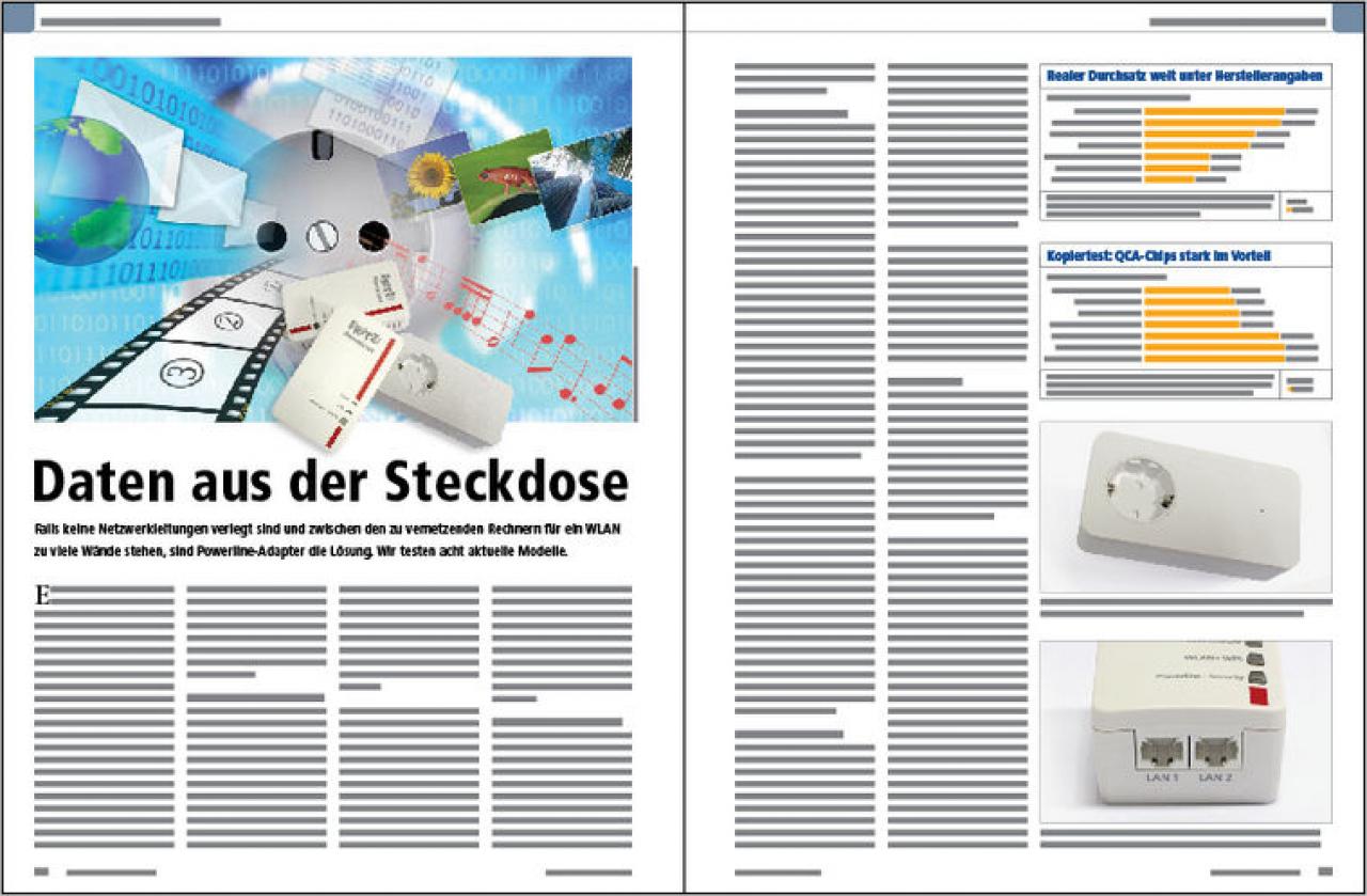 [23/09/2014] PCGH 11 2014 Infrastruktur Powerline LAN; Seite 1 & 2