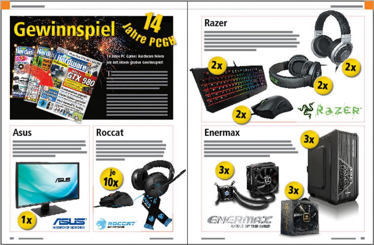 [23/09/2014] PCGH 11 2014 Special 14 Jahre PCGH; Seite 1 & 2