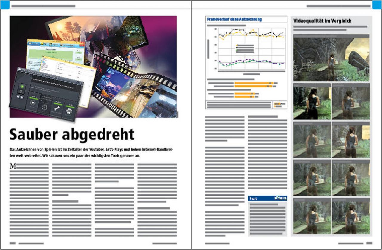 [23/09/2014] PCGH 11 2014 Spiele und Software Game Recording Software; Seite 1 & 2