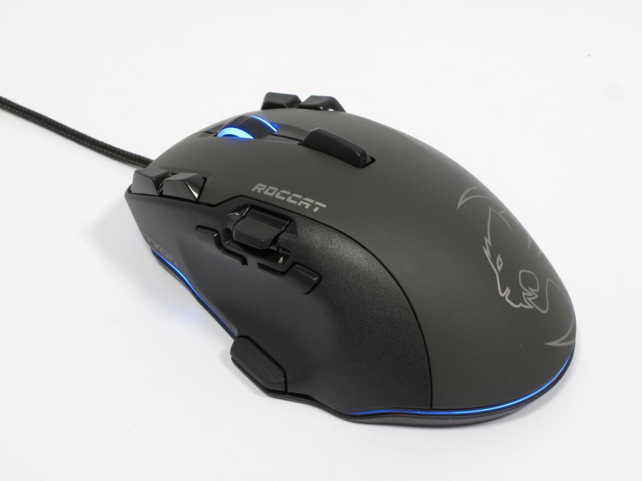 [29/09/2014] Roccat Tyon: Roccats neue Spielermaus mit Schubregler und Haifischflosse im Testlabor (1)