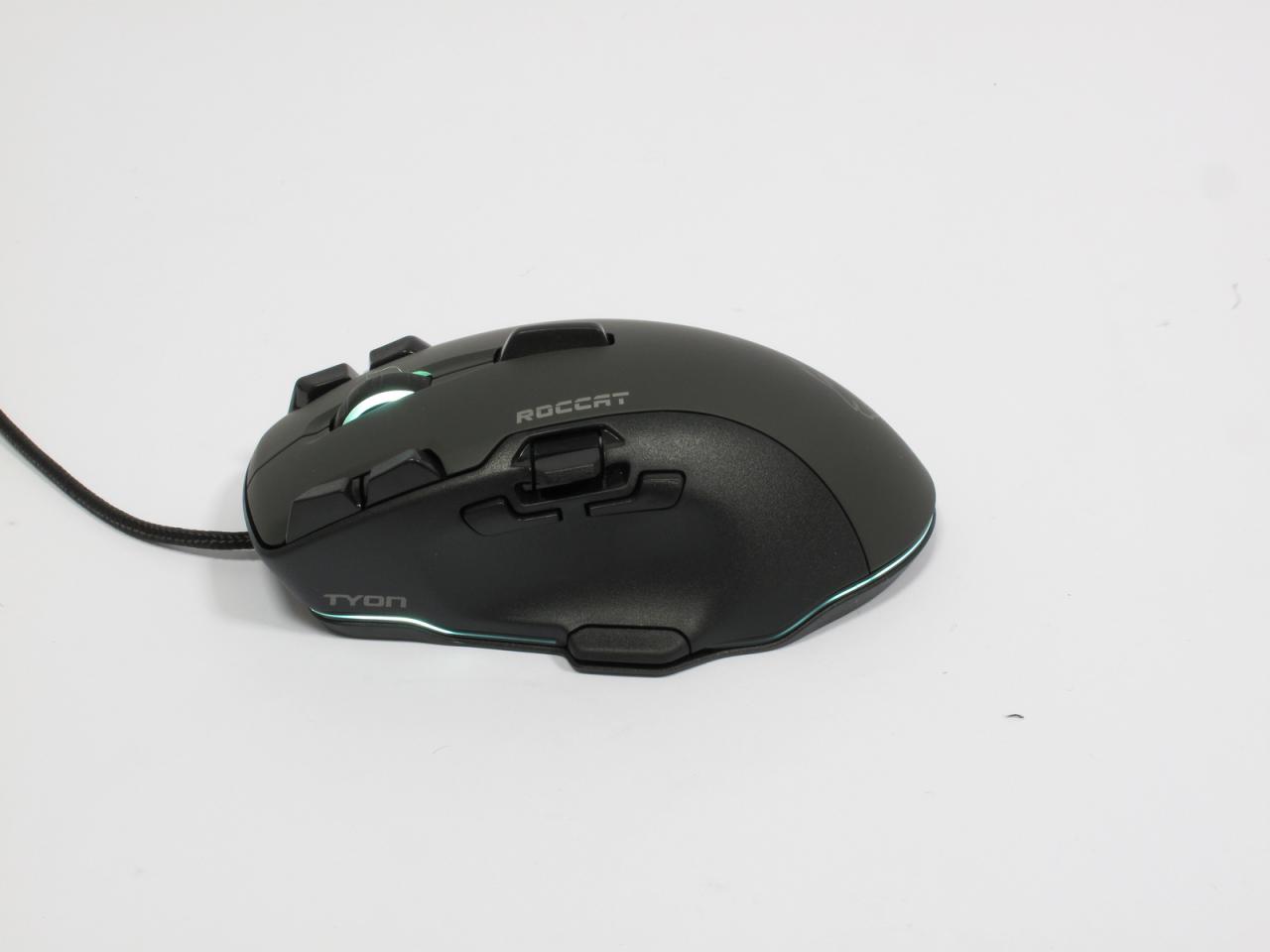 [29/09/2014] Roccat Tyon: Roccats neue Spielermaus mit Schubregler und Haifischflosse im Testlabor (4)