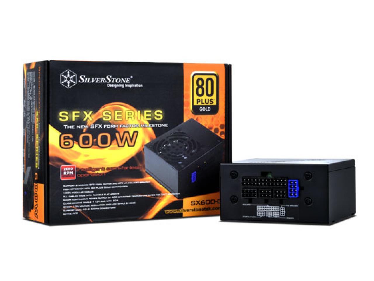 [02/09/2014] Silverstone Strider SX600-G: Semipassives SFX-Netzteil mit 600 Watt und 80 Plus Gold (4)