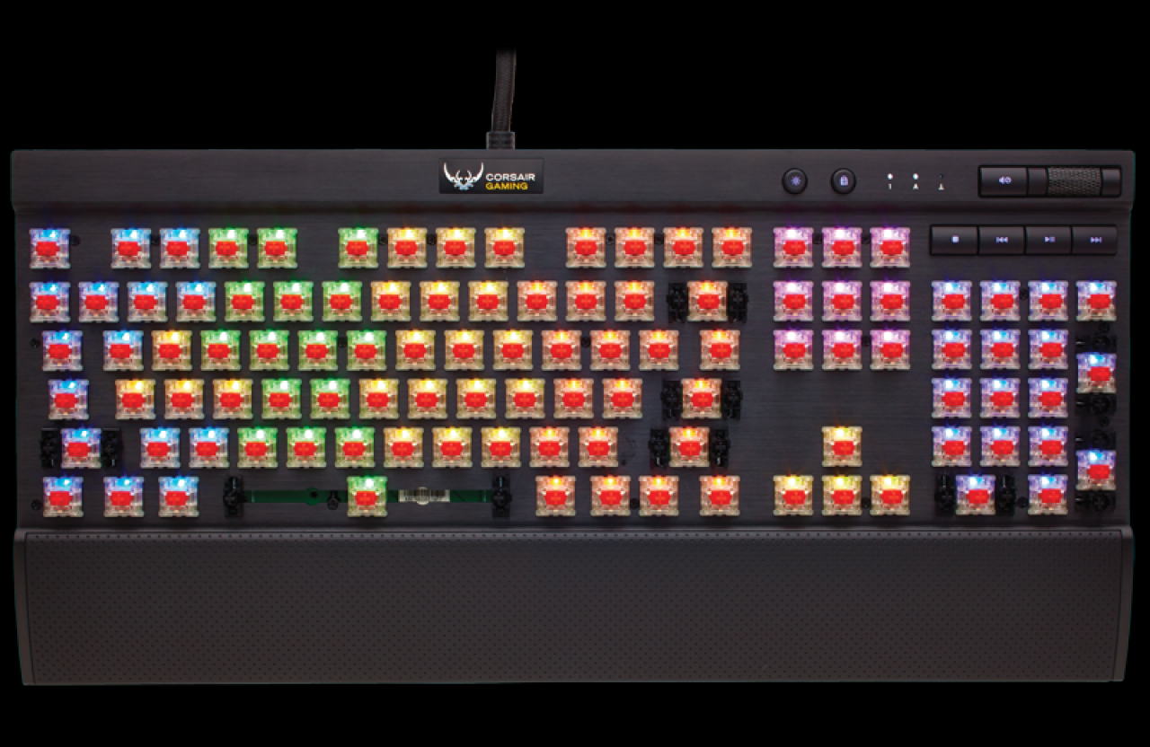 Cherry MX Red RGB:beleuchtet