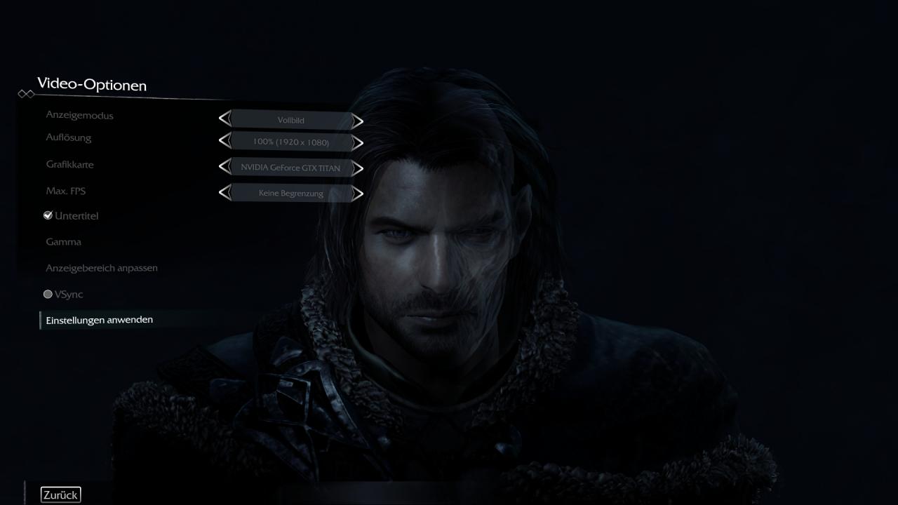 [29/09/2014] Mittelerde: Mordors Schatten - Einstellungen (2)