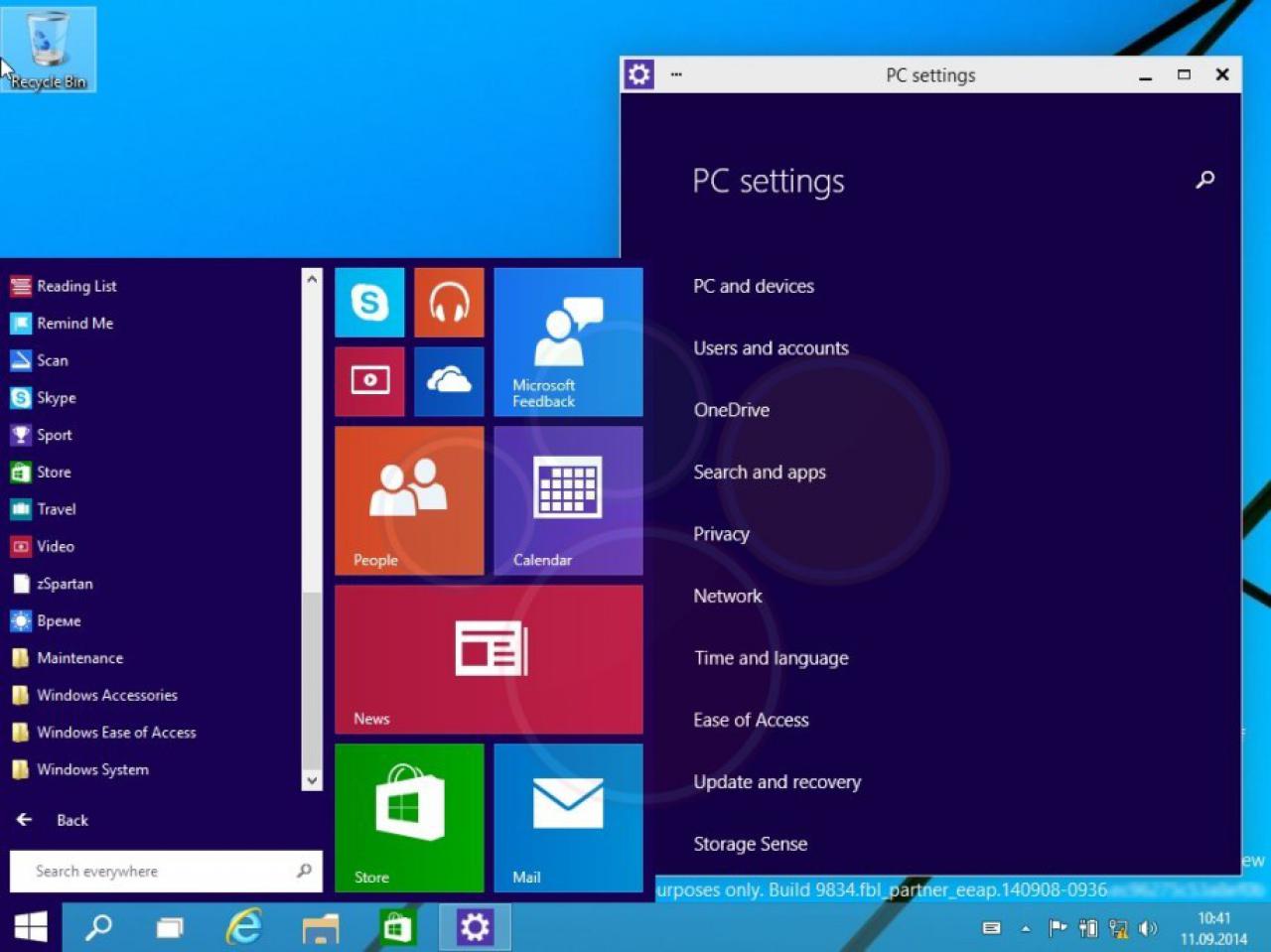 [11/09/2014] Windows 9: Screenshots von Threshold Technical Preview machen die Runde (2)