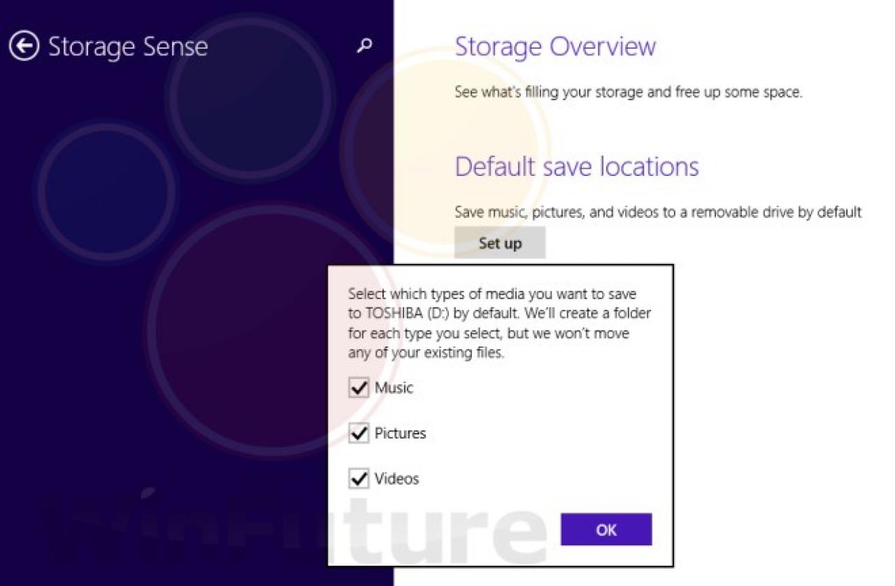 [15/09/2014] Windows 9 soll Storage Sense und WiFi Sense bekommen