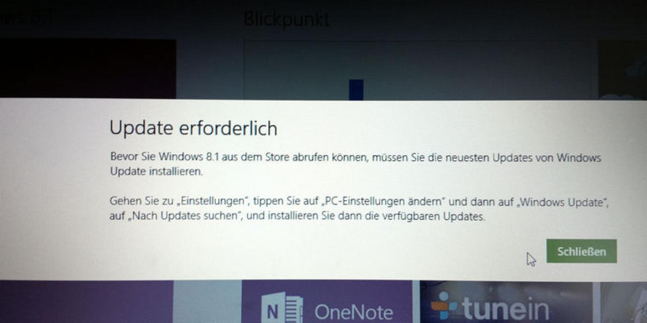 [03/09/2014] Windows 8: Nutzererfahrung ausbaufähig.