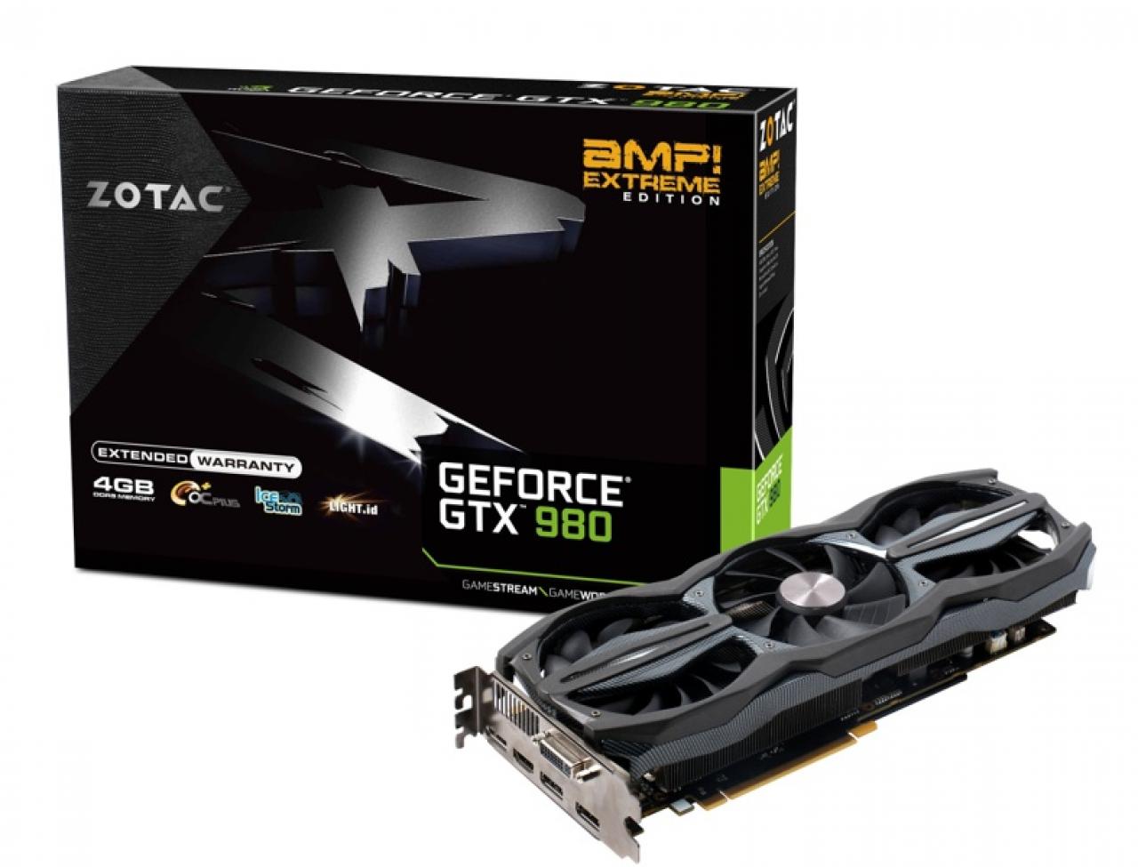 [19/09/2014] Zotac GTX 980 AMP Extreme Edition, Chiptakt: 1291MHz, Boost: 1393MHz, PCGH-Preisvergleich