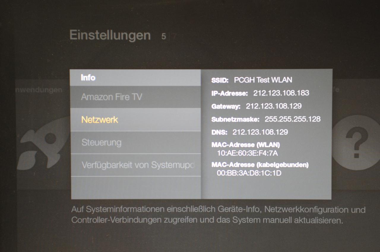 [02/10/2014] 2b: Notieren Sie sich die IP-Adresse, sie wird später noch benötigt. [Hier andere Adressen ausblenden, IP-Adresse evtl. highlighten]