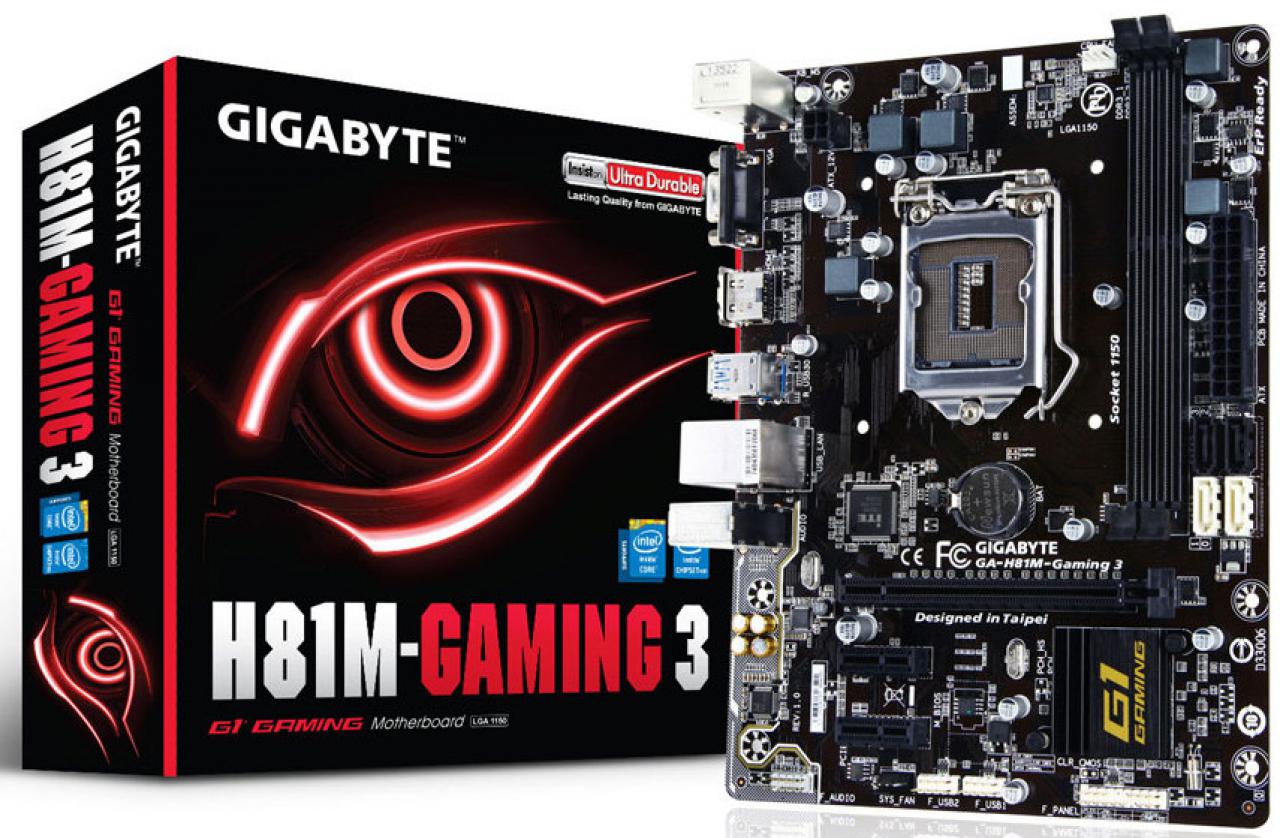 [24/10/2014] Gigabyte H81M-Gaming 3: neues Gaming-Mainboard für Einsteiger (3)