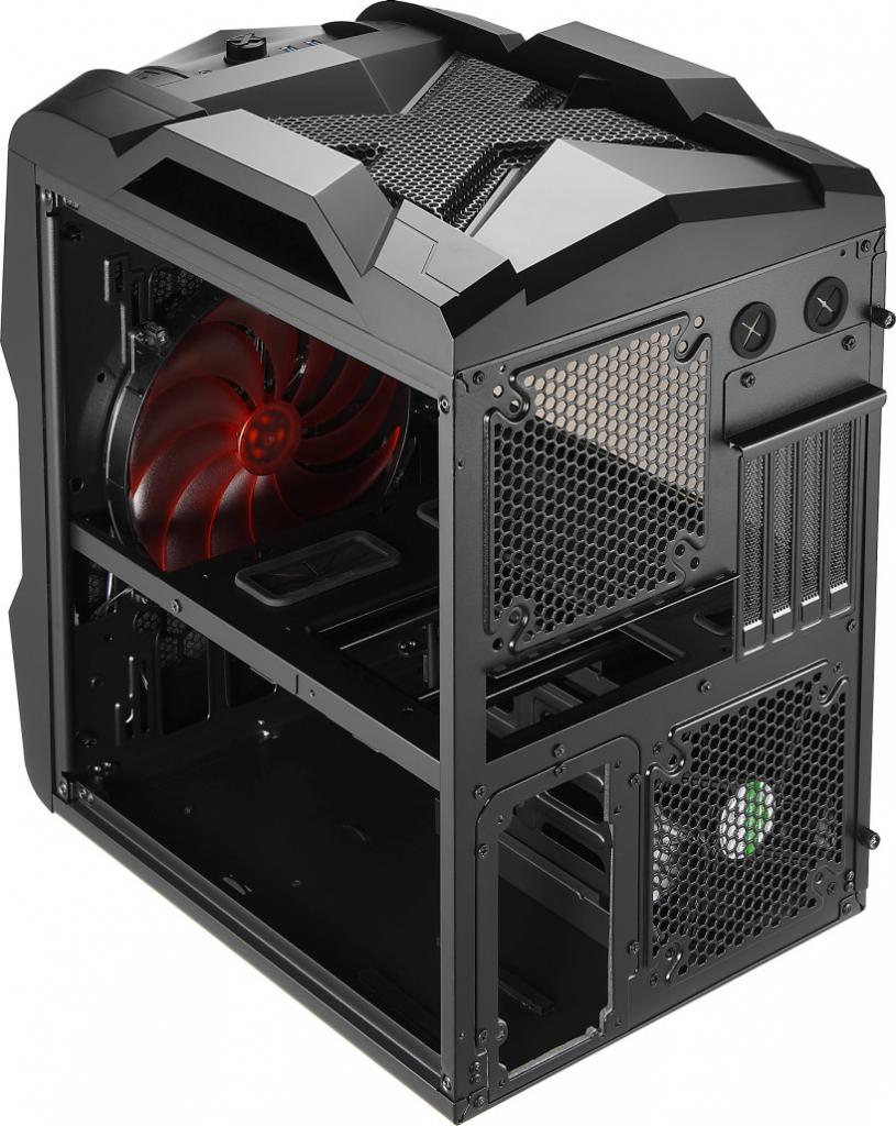 [13/10/2014] Aerocool Strike-X Cube: Micro-ATX-Gehäuse mit viel Kunststoff (5)