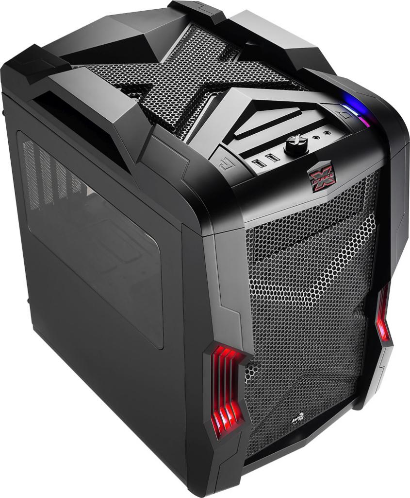 [13/10/2014] Aerocool Strike-X Cube: Micro-ATX-Gehäuse mit viel Kunststoff (8)