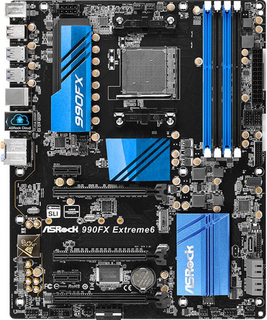 [21/10/2014] Asrock 990FX Extreme6: Weiteres Mittelklasse-Mainboard für FX-CPUs (5)