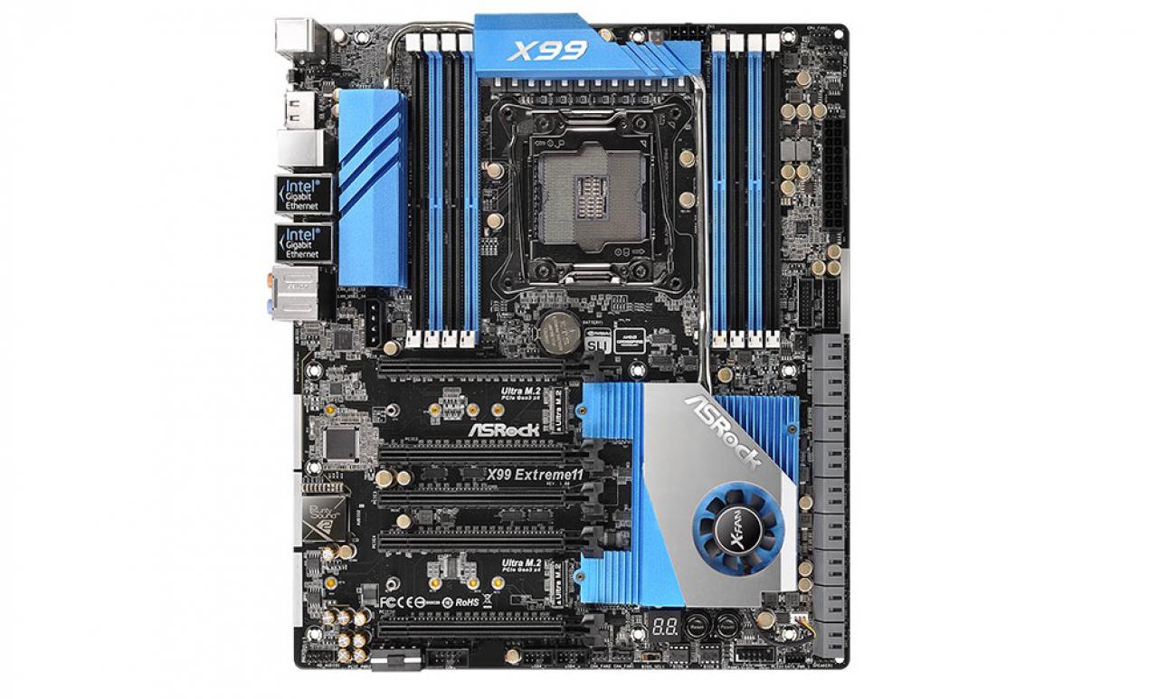 [09/10/2014] Asrock X99 Extreme11: High-End-Mainboard nun offiziell angekündigt (1)