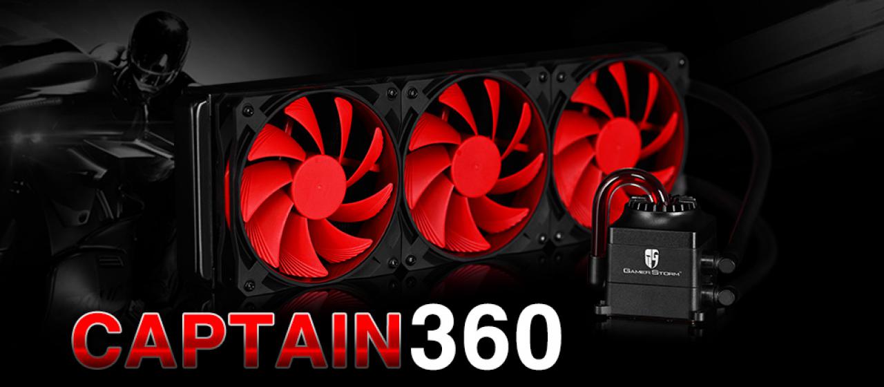 [29/10/2014] Deepcool Captain 120/240/360: AiO-Wasserkühlung mit bis zu 360 mm großem Radiator (1)