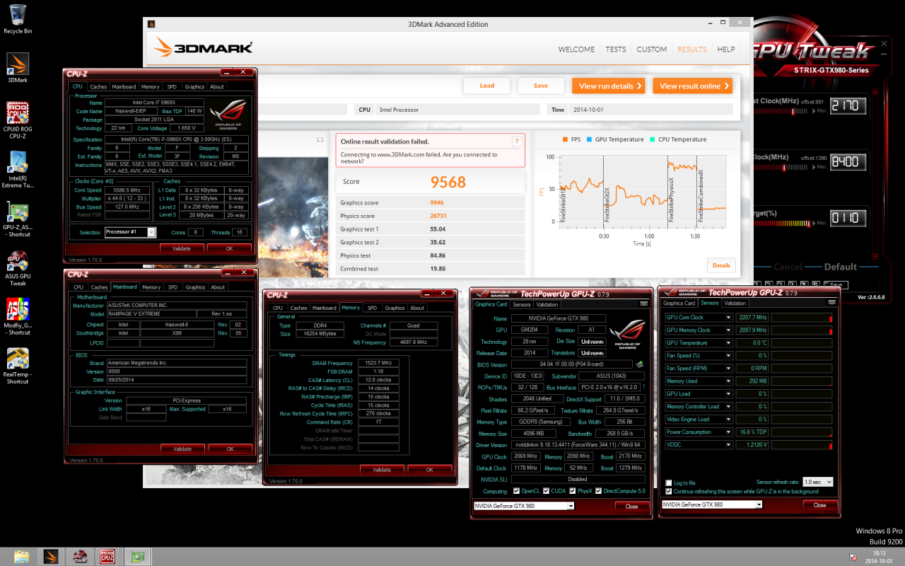 [10/10/2014] Geforce GTX 980 auf 2.208 MHz übertaktet: Neuer Rekord im 3DMark Fire Strike Extreme (2)