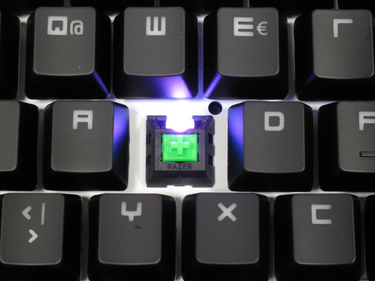 Razer Green mit Beleuchtung