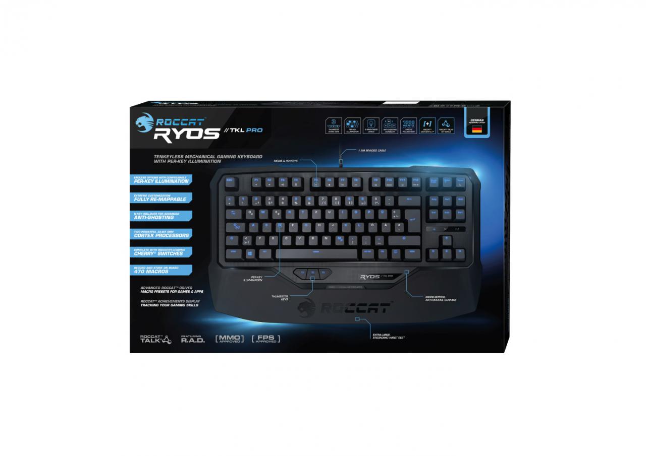 [30/10/2014] Roccat Ryos TKL Pro: Mechanische Tenkeyless-Tastaturen für 140 Euro erhältlich (5)