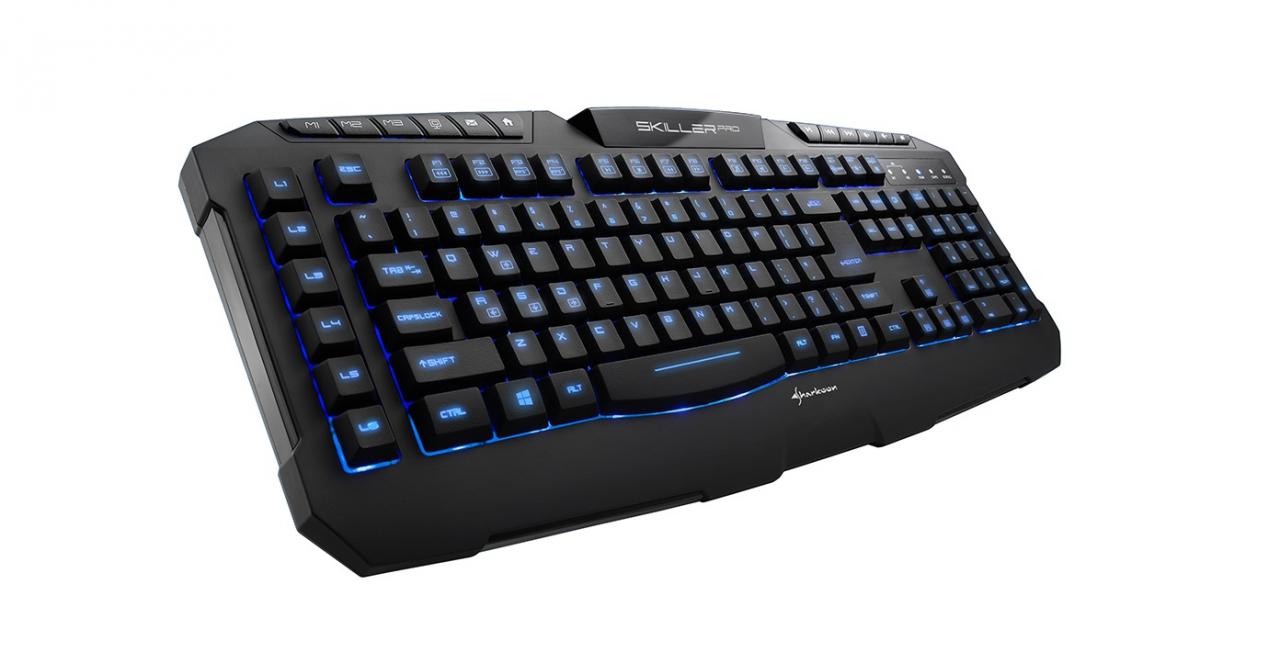 [07/10/2014] Sharkoon Skiller Pro: Budget-Tastatur mit Hintergrundbeleuchtung und Makro-Tasten für 14 Euro (1)