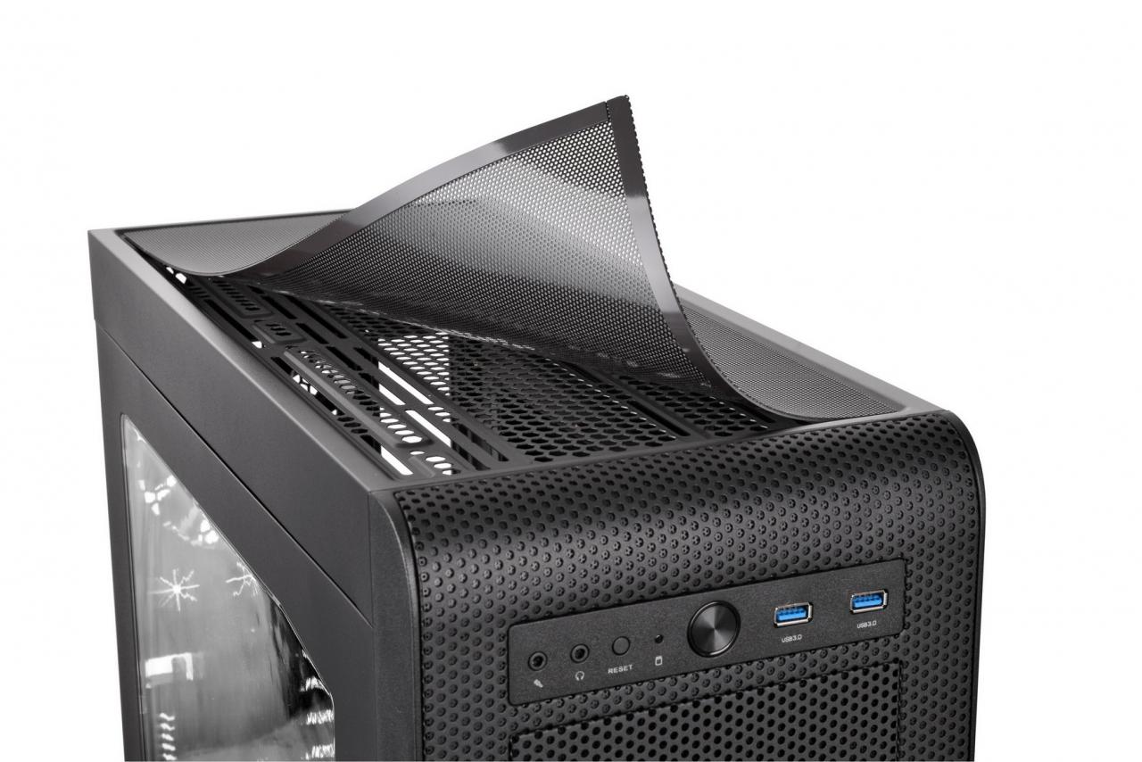 [29/10/2014] Thermaltake Core V41: Kunststofflastiger Midi-Tower mit modularem Innenaufbau (1)