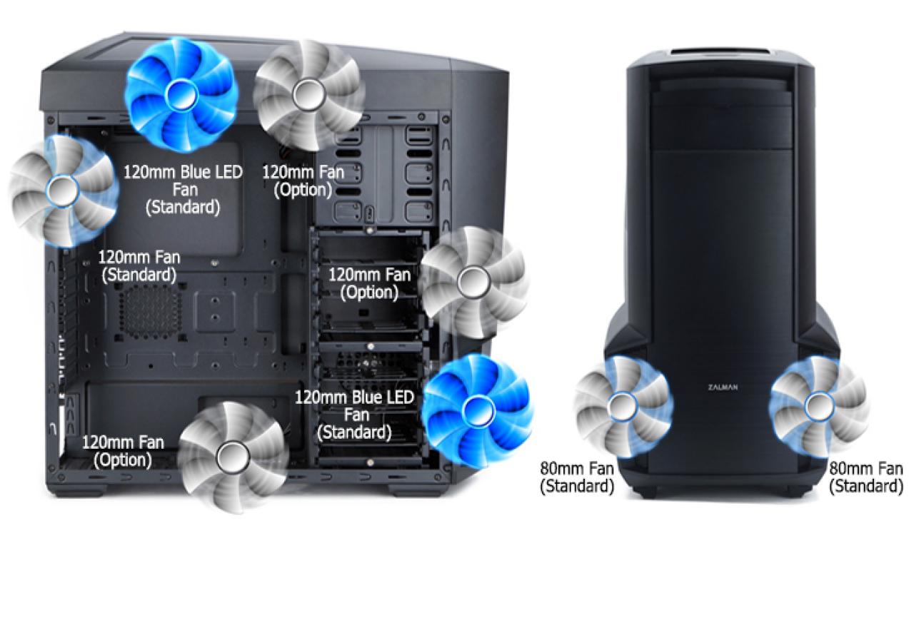 [30/10/2014] Zalman Z11 Neo: Kunststoffarmada in Aluminiumoptik (5)
