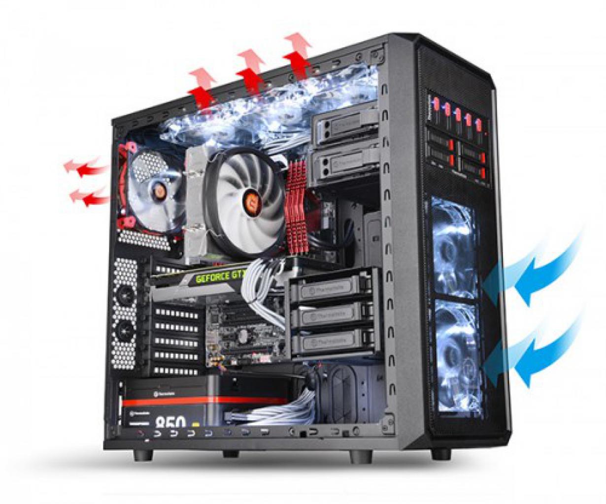 [26/10/2014] Thermaltake Versa H34 und H35: ATX-Gehäuse mit modularen Laufwerkkäfigen (3)