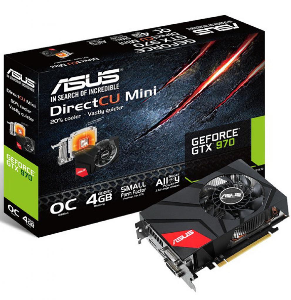 [30/11/2014] Asus Geforce GTX 970 DirectCU Mini steht den Startschuhen