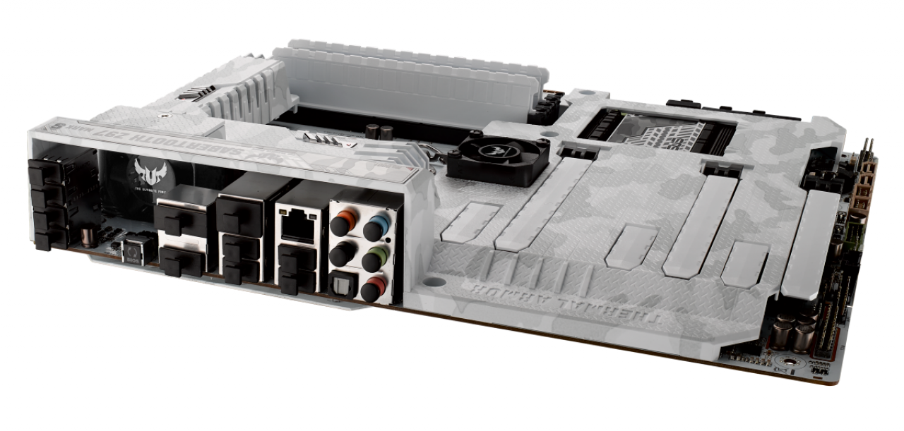 [05/11/2014] Asus TUF Sabertooth Mark S: Weißes High-End-Mainboard mit Z97-PCH (1)