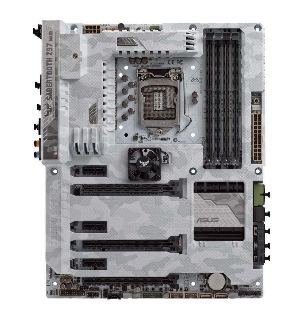[05/11/2014] Asus TUF Sabertooth Mark S: Weißes High-End-Mainboard mit Z97-PCH (2)