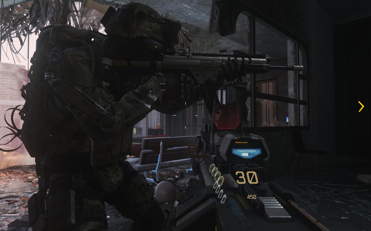 [03/11/2014] Call of Duty: Advanced Warfare - Die (Nicht-)Spielermodelle fallen detailliert aus und wurden mit hochauflösenden Texturen versehen