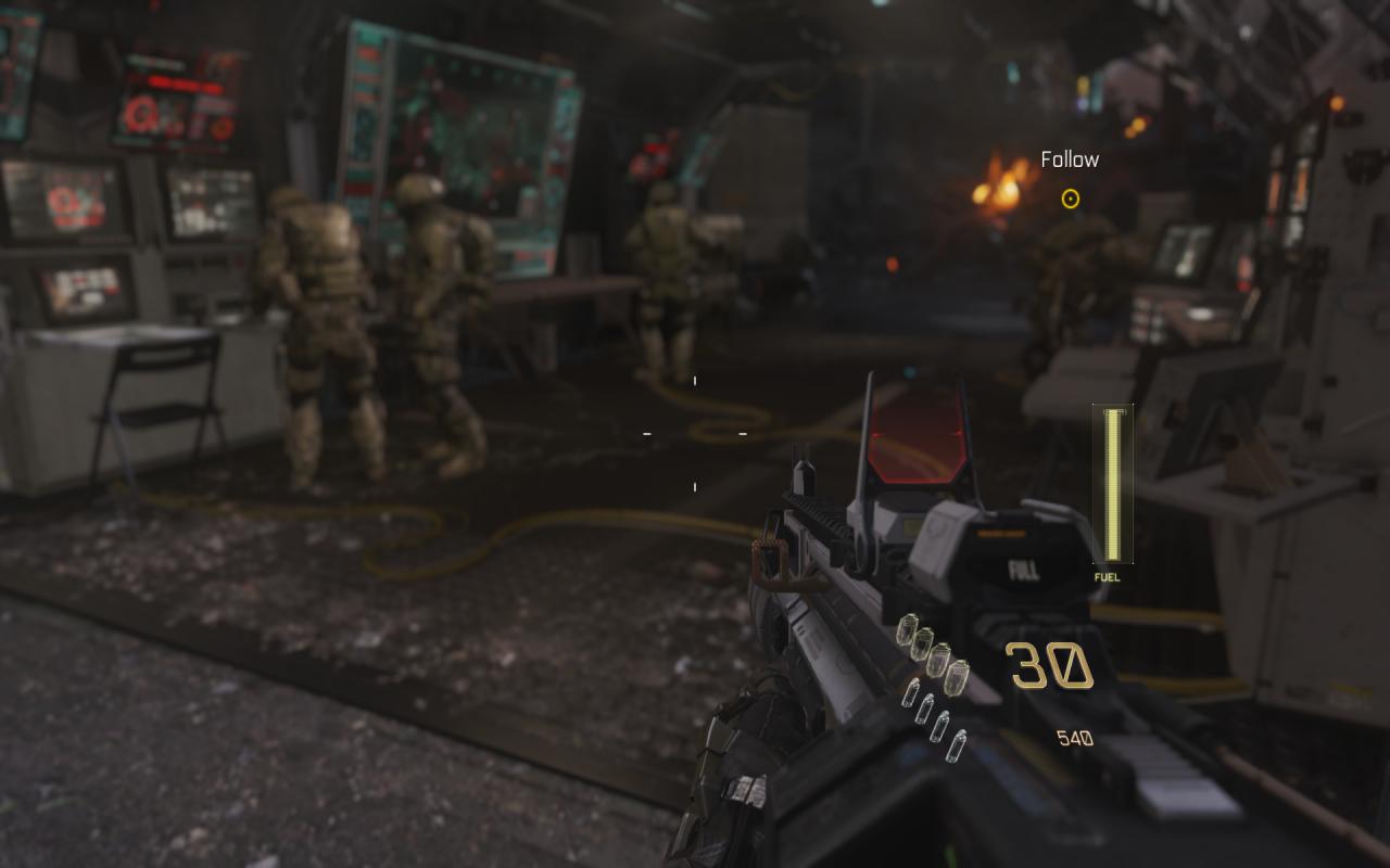 [03/11/2014] Call of Duty: Advanced Warfare - ... hat offenbar ab und an ein paar Problemchen beim Fokussieren.