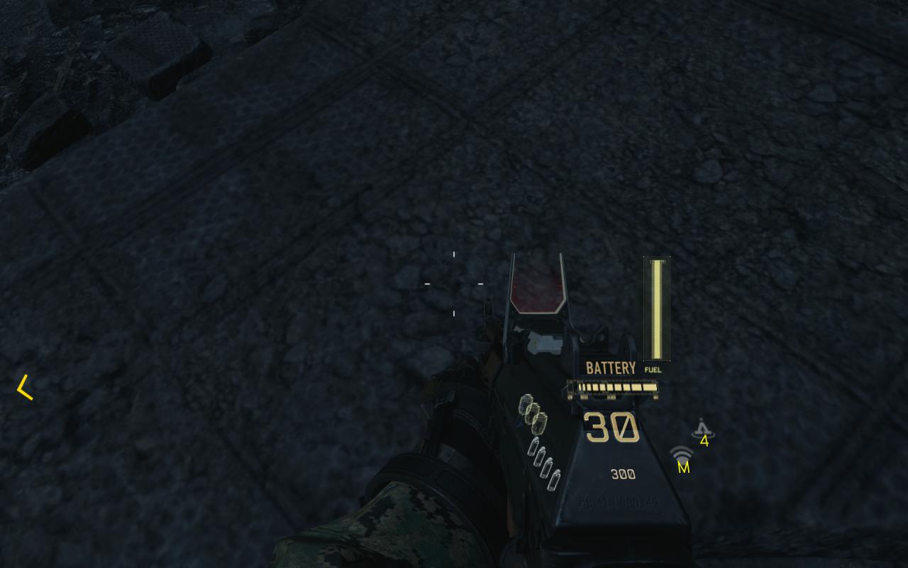 [03/11/2014] Call of Duty: Advanced Warfare - Ein Beispiel für weniger gelungene Texturen.