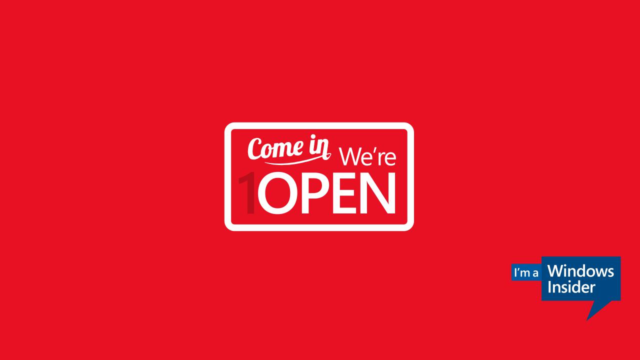 [09/11/2014] Come in we're open