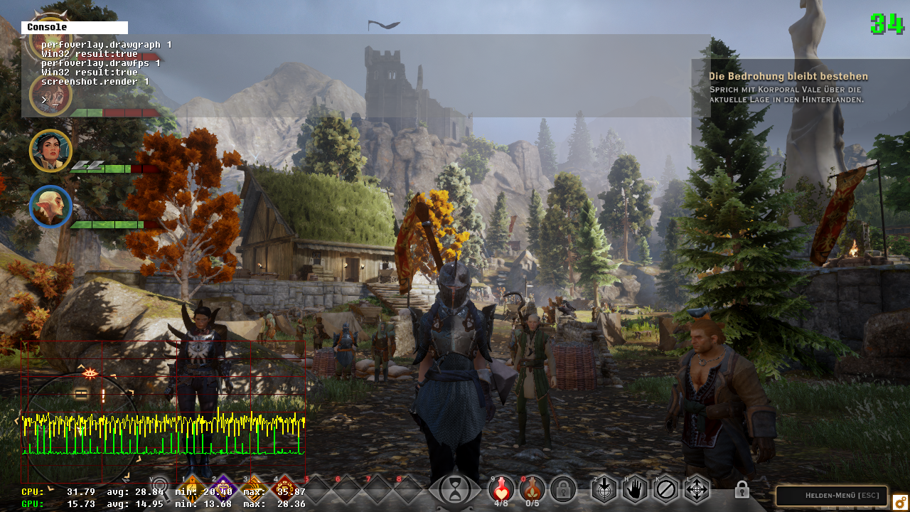[25/11/2014] Dragon Age: Inquisition - Frametimes Mantle 720p