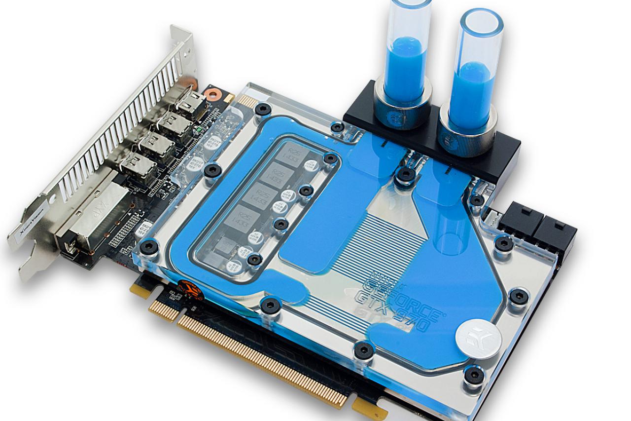 [12/11/2014] EK Water Blocks EK-FC970 GTX: Schmaler Wasserkühler für die GTX 970 (1)