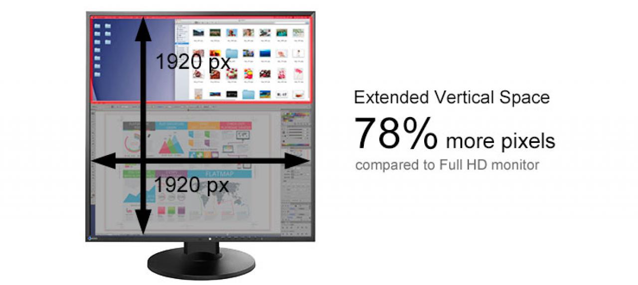 [21/11/2014] Quadratisch, praktisch, gut: Eizo Flexscan EV2730Q mit 1.920 × 1.920 Pixeln (3)