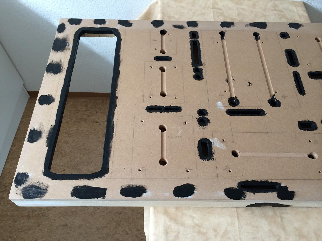 [28/11/2014] Ein PC wird an die Wand gehängt: Projekt eines PCGHX-Mitglieds (34)