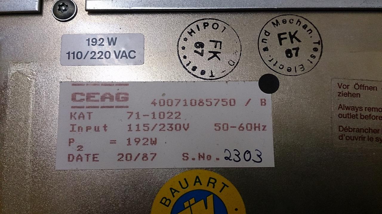 [04/11/2014] Update vom 04.11. mit 27 Jahre altem Netzteil (2)
