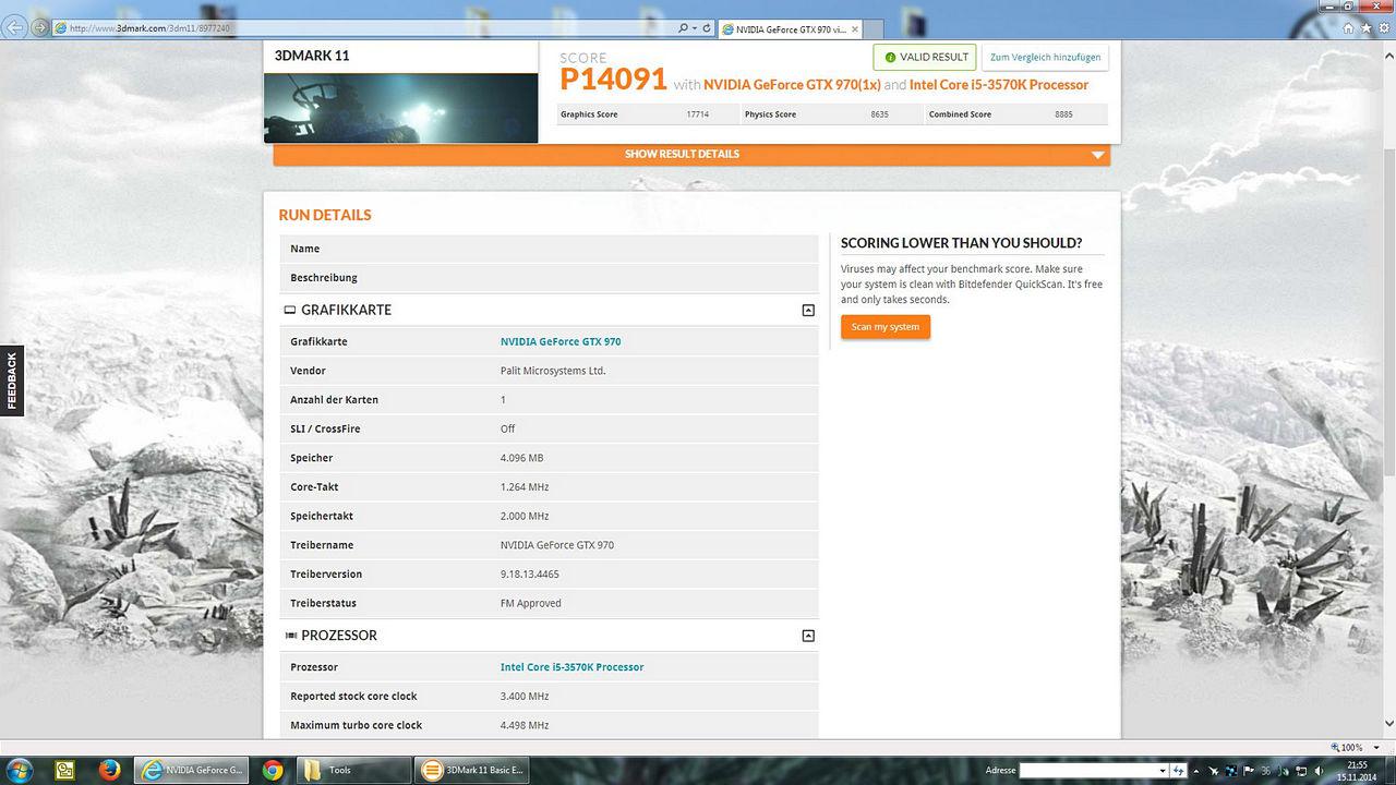 [26/11/2014] Palit Geforce GTX 970: Test der Grafikkarte im PCGHX-Forum (3)