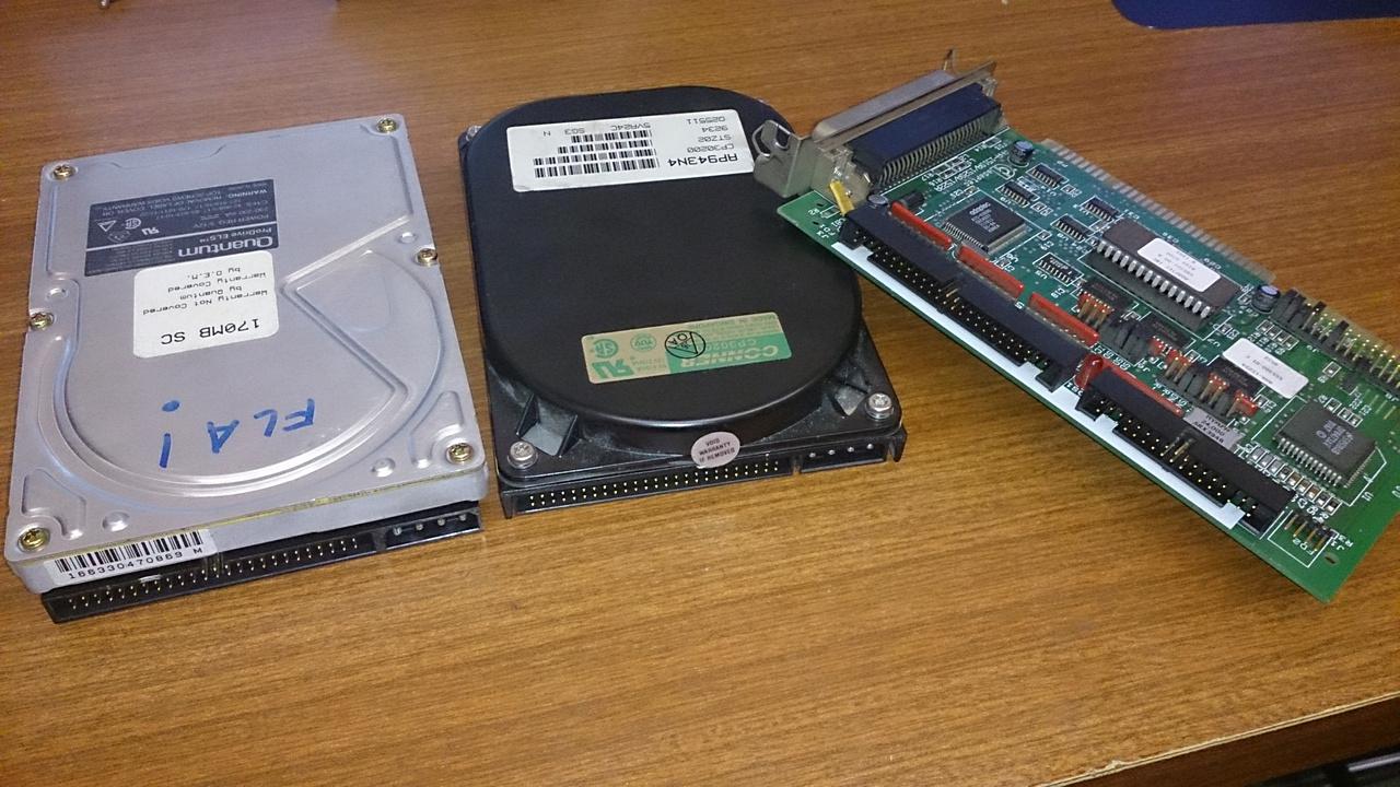[07/11/2014] Update vom 07.11.2014: Festplatte von 1989 mit 20 MB