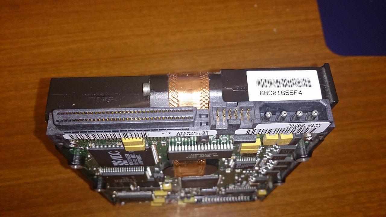 [07/11/2014] Update vom 07.11.2014: Festplatte von 1989 mit 20 MB