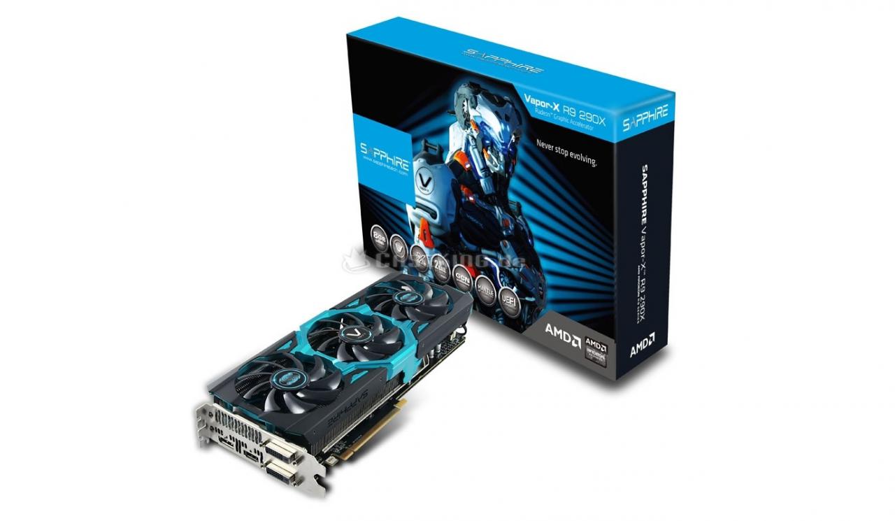 [06/11/2014] Update: Sapphires Radeon R9 290X Vapor-X für 450 Euro erhältlich