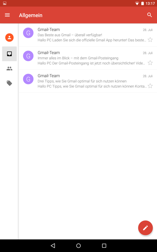 [18/11/2014] Gmail