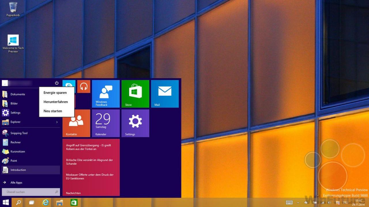 [30/11/2014] Windows 10: Erste Screenshots der deutschen Version gesichtet (7)
