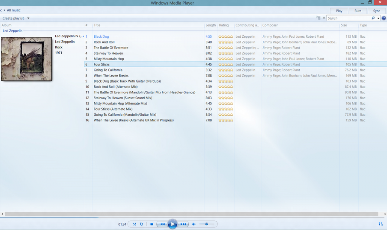 [26/11/2014] Windows 10: Media Player soll FLAC-Dateien unterstützen