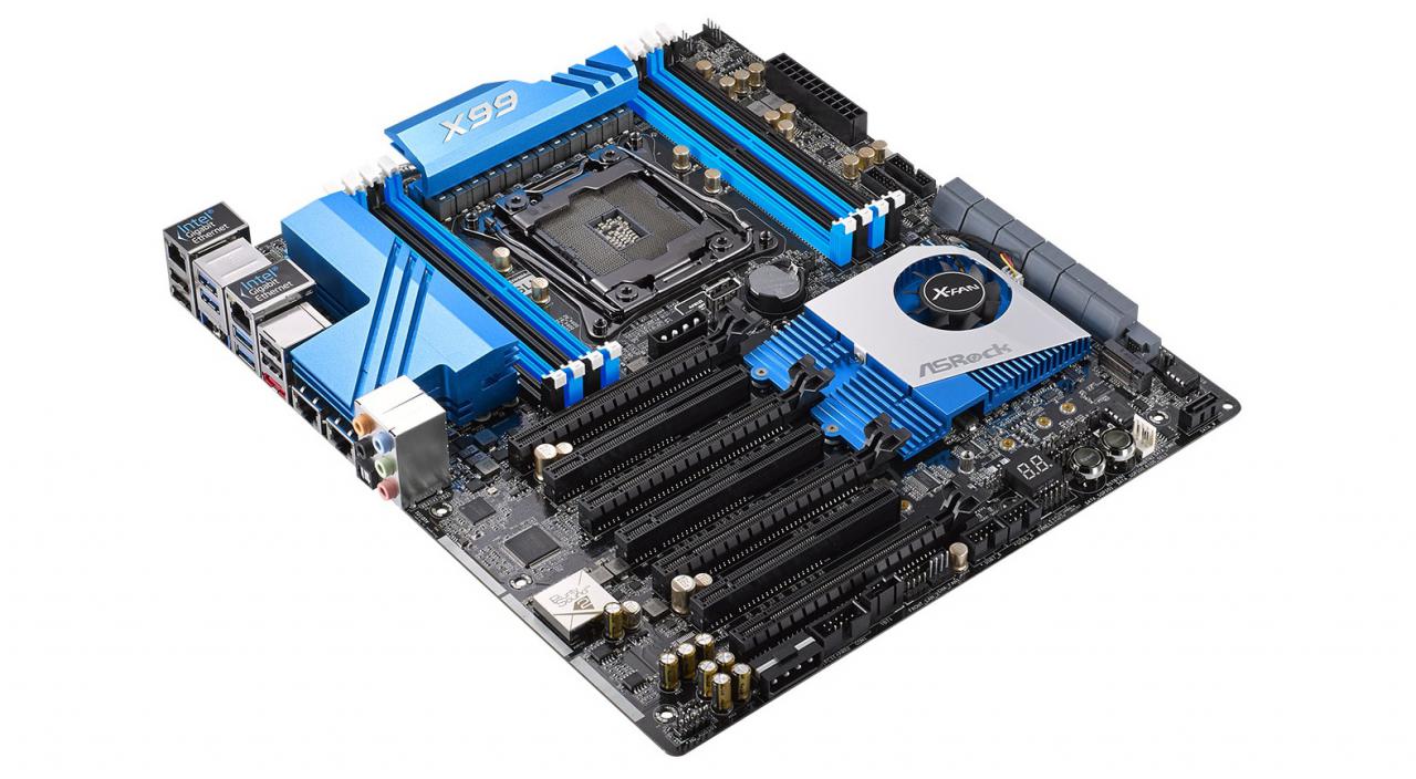 [01/12/2014] Asrock X99 WS-E/10G: Haswell-E(P)-Mainboard mit 10-Gbit-LAN (1)