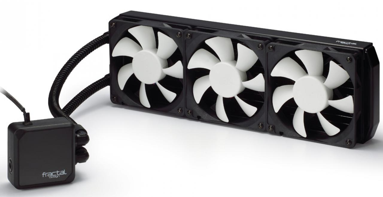 [10/12/2014] Fractal Design Kelvin: Kompakt-Wakü mit Vollkupfer-Radiator ab 91 Euro (3)