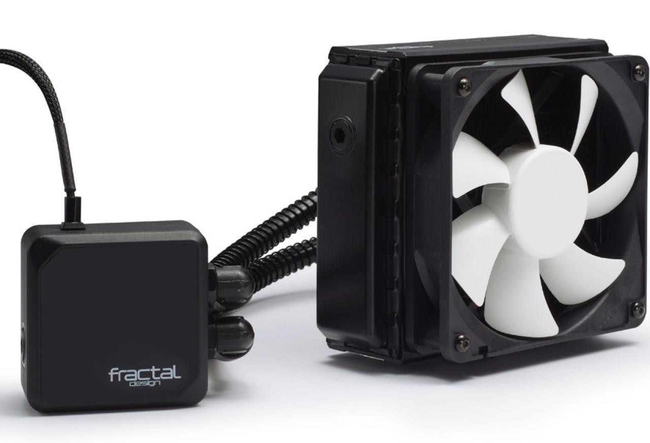 [10/12/2014] Fractal Design Kelvin: Kompakt-Wakü mit Vollkupfer-Radiator ab 91 Euro (1)