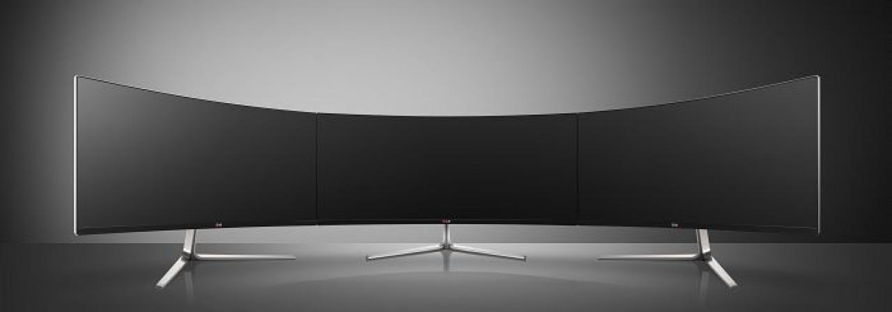[01/12/2014] Eyefinity Surround Gaming-Setup mit 10.320 x 1.440 Pixel und Curved-Displays ausprobiert
