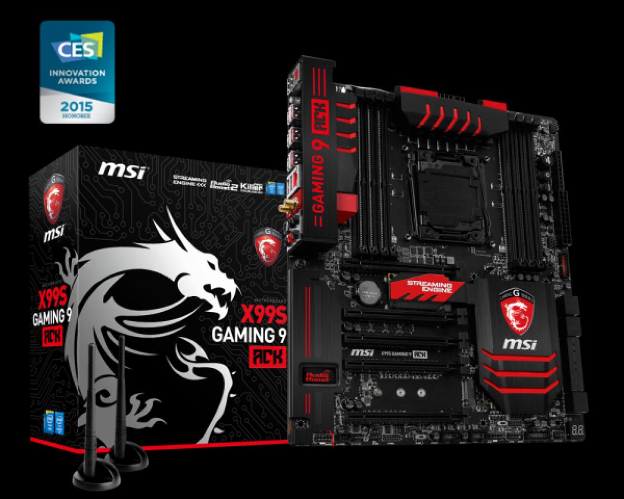 [01/12/2014] MSI X99S Gaming 9 ACK: Neuauflage mit Killer-WLAN erhältlich (1)
